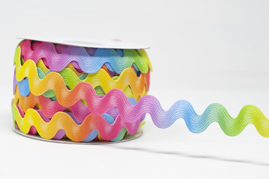 15mm Rainbow Ric Rac